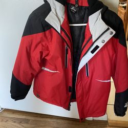 Winter Jacket Rain Never Worn! Washed Once Size 10-12 M