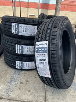 205/60/16 KUMHO 4 NEW TIRES INSTALLED ✅🔥 INSTALDAS ✅ we do computer Aligment