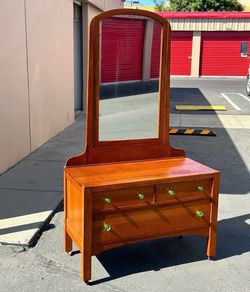 Mid Century Vanity/mirror