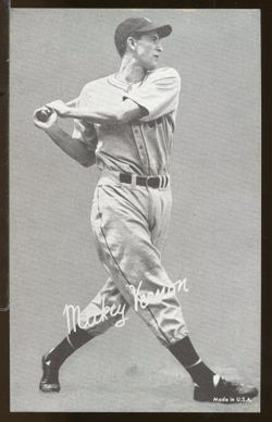 1947-66 Exhibit Supply Co. -MICKEY VERNON (Washington Senators) *Nice
