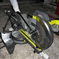 Ryobi 10" Sliding Compound Miter Saw with Laser