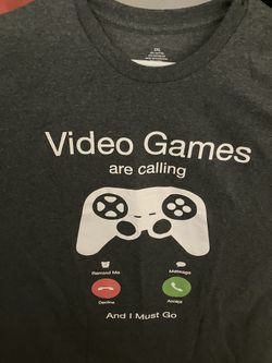 Brand New Video Games Are Calling T-shirts-Sizes 2X and 3X only