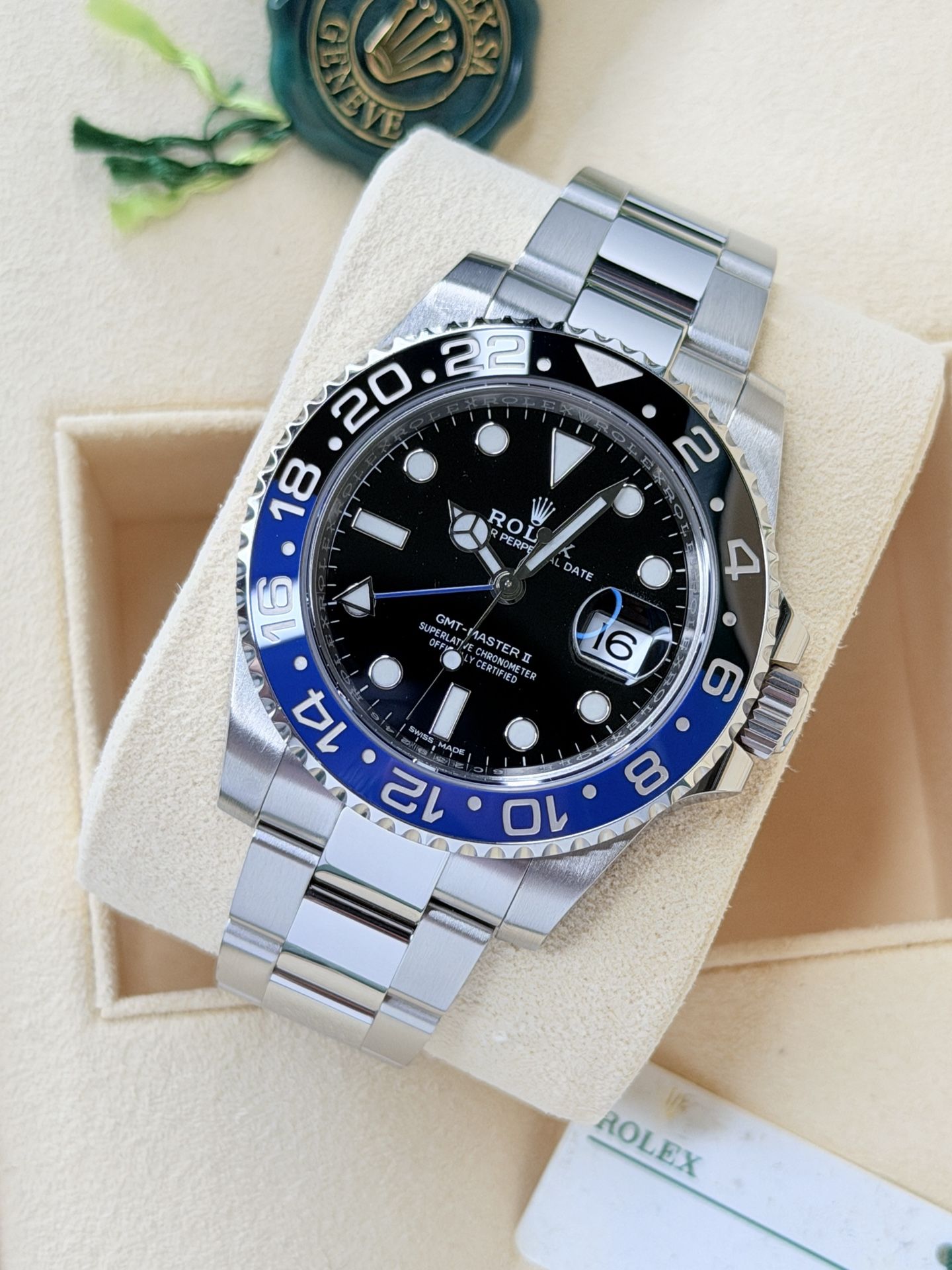 Rolex GMT Master II “Batman”