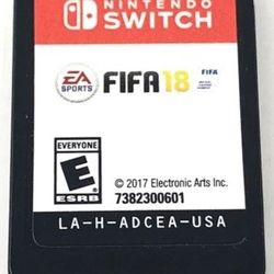 NINTENDO SWITCH: FIFA 18