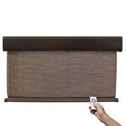 Keystone Fabrics Elite Plus Outdoor Motor Operated Cordless Exterior Solar Shade 4’wx8’