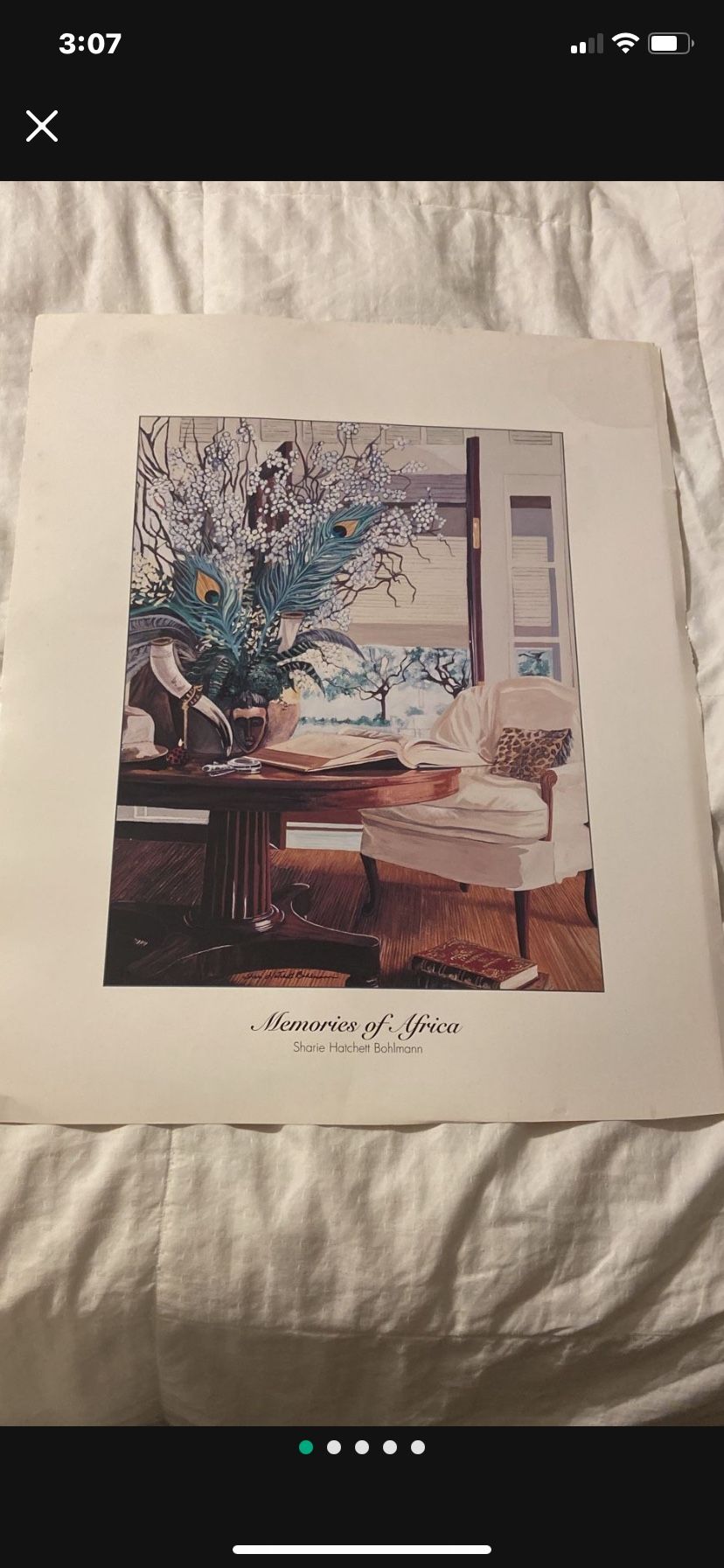 Memories Of Africa Sharie Hatchet Bohlmann Print