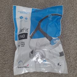 New Resmed AirFit F40 Full Face CPAP Mask 
