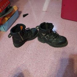 Harley Davidson Steel Toe Work Boots Sz. 9