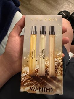 Azzaro Wanted 3-Piece Travel Spray Gift Set + Absolu Mens Cologne
