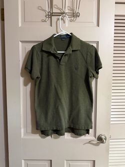 Men’s Polo Ralph Lauren Custom Fit Polo Green Size Medium