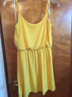 Yellow sundress