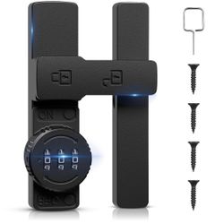 Barn Door Locks and Gate Latches, 180 Degree Flip.