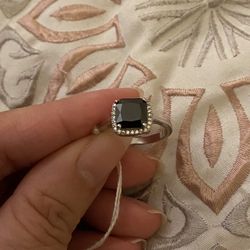 Real 925 Sterling Silver Wedding Ring Size 8