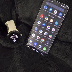 Google Pixel 8 Pro + Google pixel Wach 3