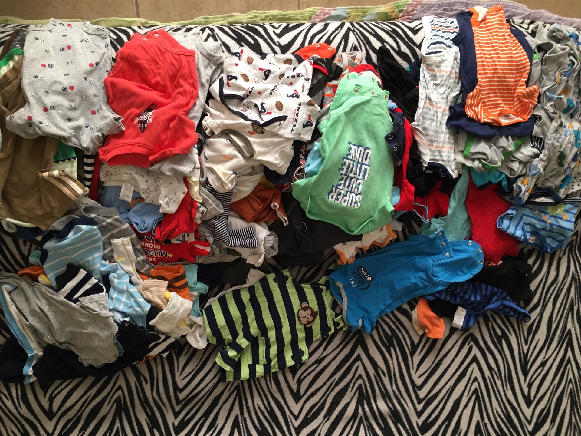 100 onesies baby boy clothes