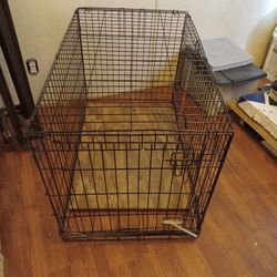 Dog Kennel w/ 2 Access Doors (Front&side)