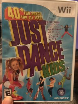 Wii Just Dance Kids