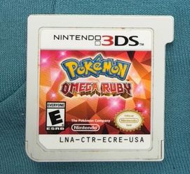 Pokemon omega ruby for 3ds