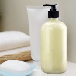 16oz 8 Pack Glass Pump Bottles, Clear Pump Bottle for Soap Dispenser, Empty Pump Bottle for Shampoo, Body Wash, Hand Soap, Lotion and more