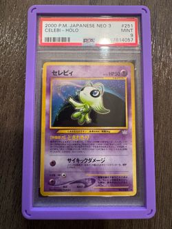 Pokemon - Celebi Neo revalation jp
