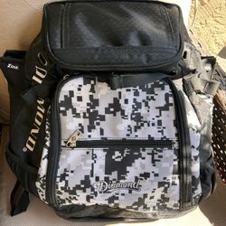Diamond Baseball Backpack/Bag