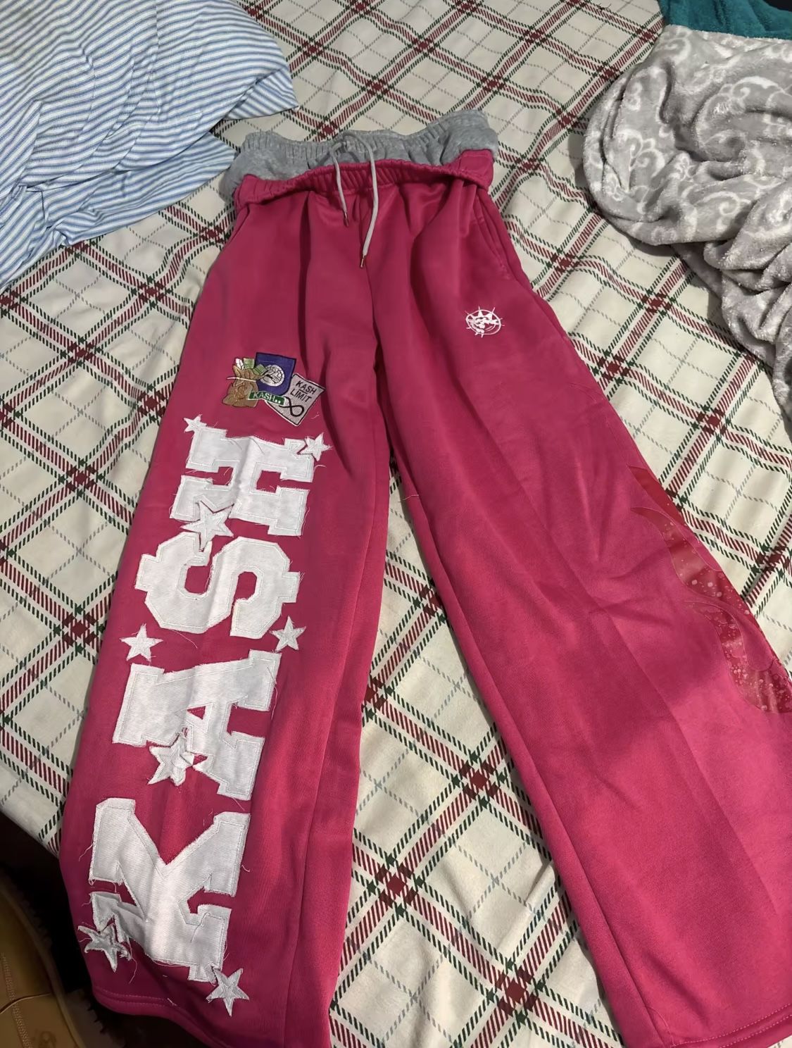 pink double sweats