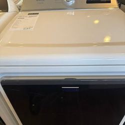 Maytag 7.4 Cu. Ft. White Front Load Gas Dryer Pet Pro