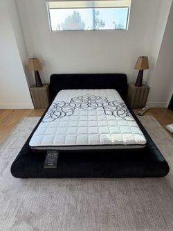 Queen Size Mattress Pillow Top New Bedframe sold separately