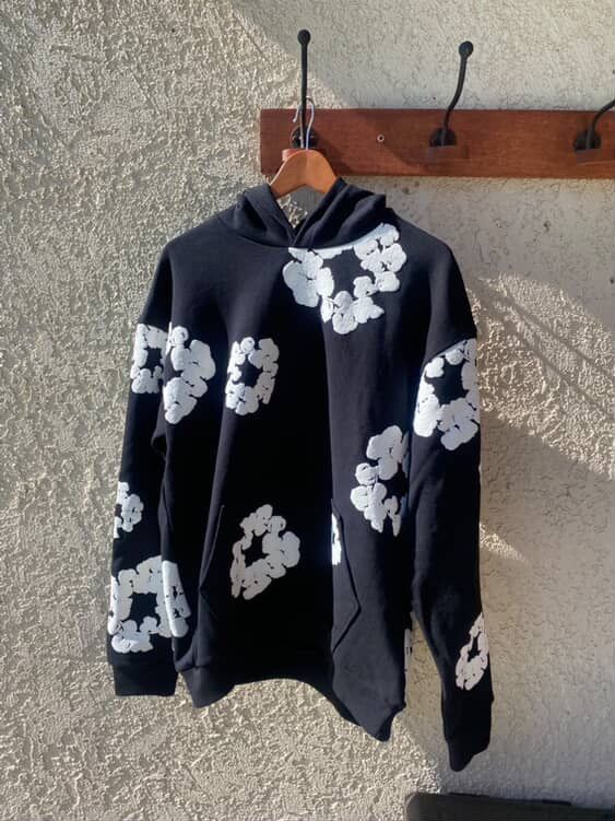 Black Denim Tears Hoodie