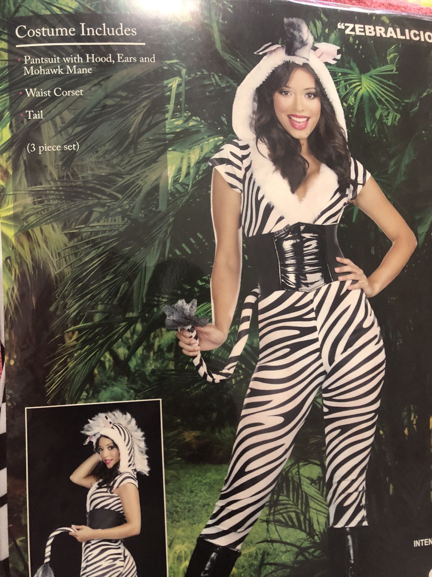 Zebralicous Halloween Adult Party Costumes