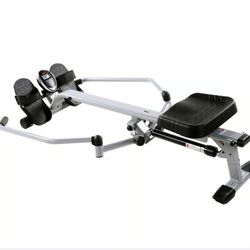 Full Motion Cardio Rowing Machine Exercise Workout Rower w/ Hydraulic Cylinder