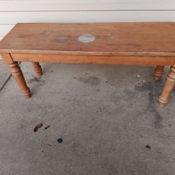 Wooden Plant Stand/ Table For Sale.