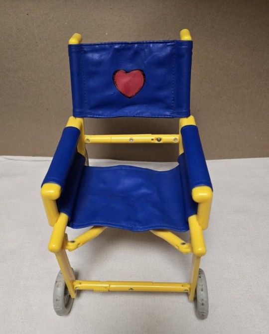 Build-a-Bear PLAY TOY 10.5" tall Wild Wheels Wheelchair for Stuffed Animals/Dolls