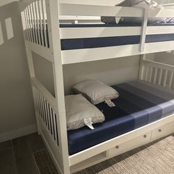 Bunk Beds Plus Mattress 
