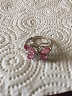 10k butterfly ring size 7