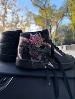Custom Dragon Ball Z Puma Rebound Layup Sneakers 10.5 Mens