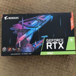 NVIDIA GIGABYTE AORUS GeForce RTX 3060 ELITE 12G (GV-N3060AORUS E-12GD)