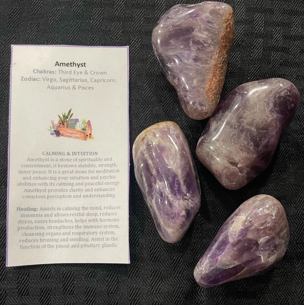 XL Tumbled Crystals $7 Each Crystal