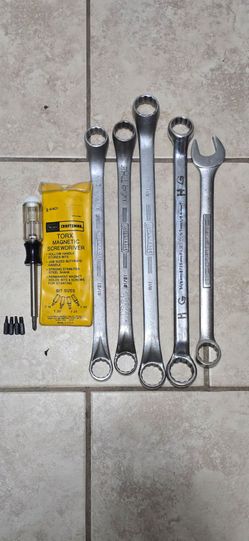 Large Offset Double Box Wrenches – USA Made (Read Full Description)