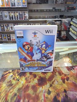 Mario & Sonic at the Olympic Winter Games Nintendo Wii Vancouver 2010 CIB TESTED