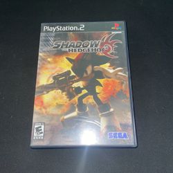 Sony PlayStation 2 Shadow The Hedgehog
