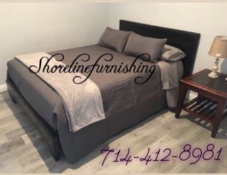 New Queen Frame & Mattress