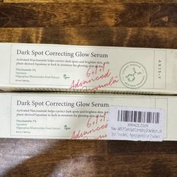 AXIS-Y Dark Spot Correcting Glow Serum - Korean Skin Care 2ct