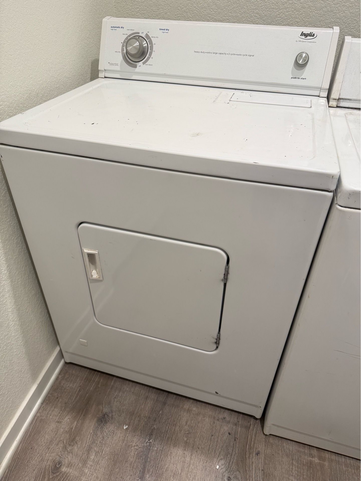 Inglis washer and dryer
