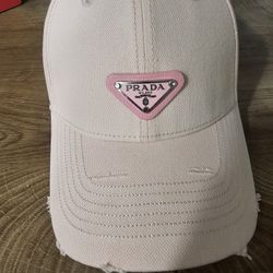 PINK PRADA HAT
