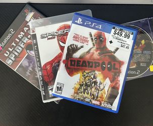 Deadpool (ps4)Spiderman Web Of Shadows