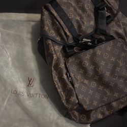 LV Monogram Backpack Brown