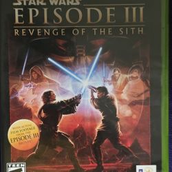 Xbox. Brand New Open Case Star Wars Episode III Revenge Of The Sith 