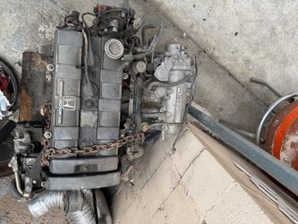 Honda B18B1 engine and Cable Transmission