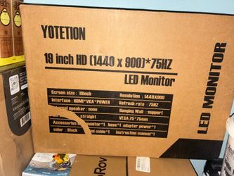 YOTETION 18 inch LED monitor
